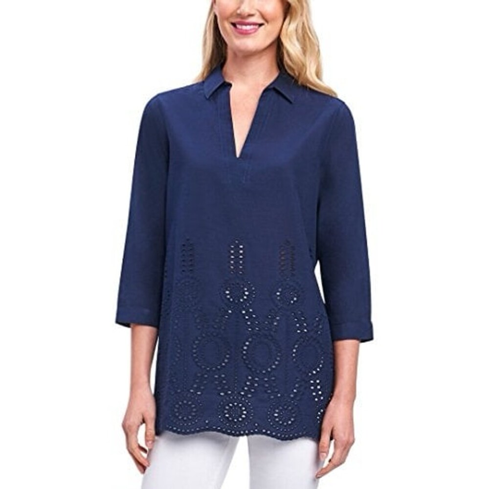 Foxcroft Linen Tunic